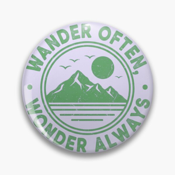Item preview, Wander Often | Adventure Travel Wanderlust T-Shirt designed and sold by typoinspired.