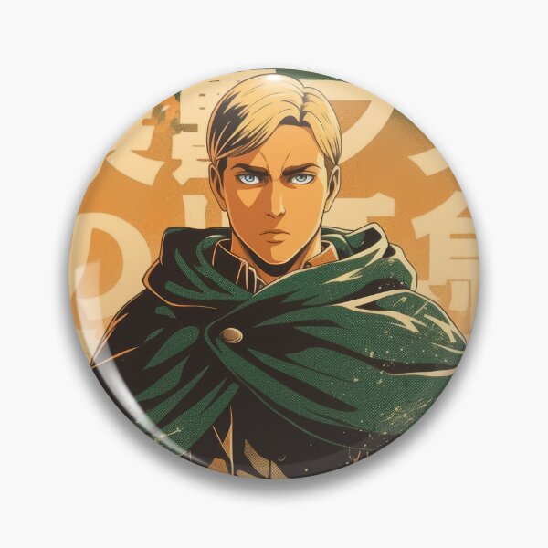 Item preview, Erwin Scout Leader Orange Hue designed and sold by AnimeArsenalPrints.