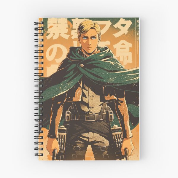 Item preview, Erwin Scout Leader Orange Hue designed and sold by AnimeArsenalPrints.
