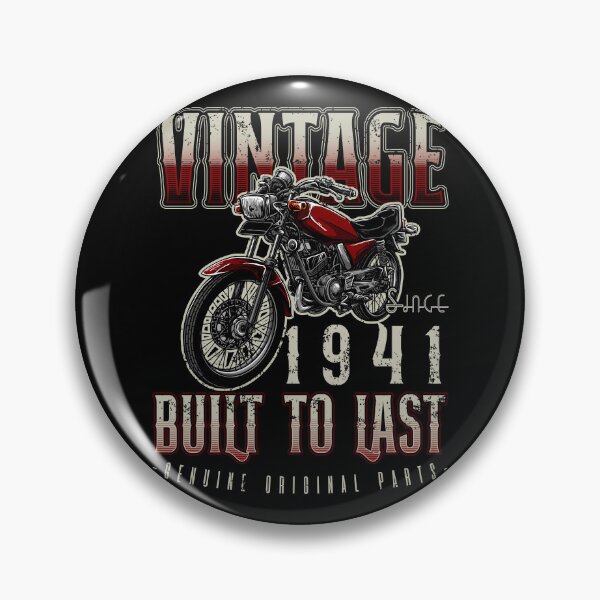 Item preview, Vintage Motorcycle Bikers Motorbike Birthday 1941 designed and sold by JRRTs.