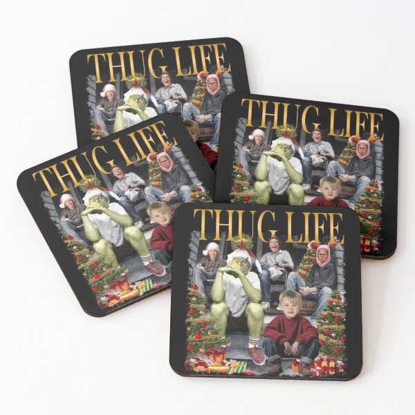 Item preview, Christmas 90s Movies Thug Life designed and sold by sahbender.
