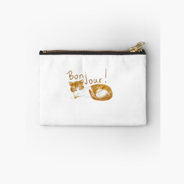 Item preview, Bonjour—Cute Cat Greeting Cards and more, in French designed and sold by Stoicats.