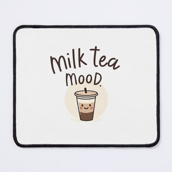 Item preview, Milk Tea Mood Cute Boba Bubble Tea designed and sold by rustyroofco.