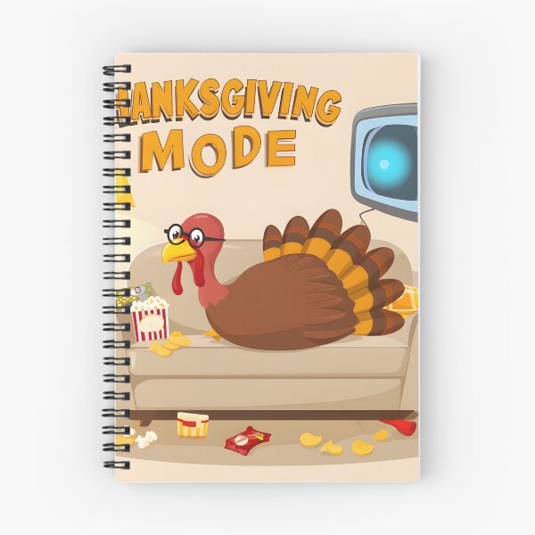 Item preview, Lazy Thanksgiving Turkey on Sofa Cartoon designed and sold by DarkScorpio.