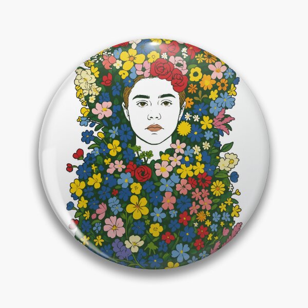 Item preview, Midsommar Inspired Folk Horror Japanese Floral Design designed and sold by gogopachinko.
