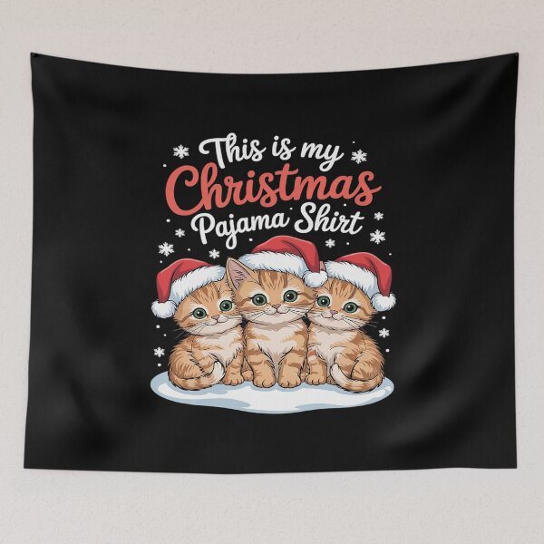Item preview, This Is My Christmas Pajama Xmas Cat Family Matching Pyjama  designed and sold by THagBlue.