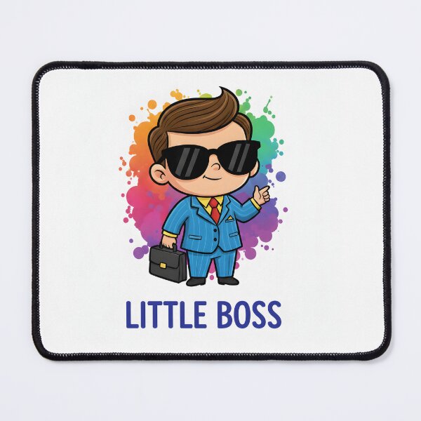 Item preview, Little Boss Cartoon Character designed and sold by WG AMAZING DESIGN.