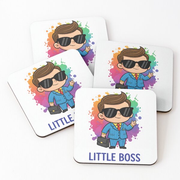 Item preview, Little Boss Cartoon Character designed and sold by WG AMAZING DESIGN.