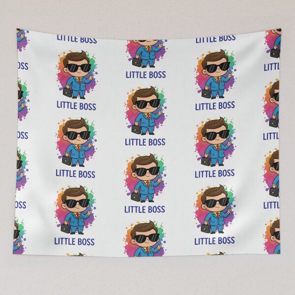 Item preview, Little Boss Cartoon Character designed and sold by WG AMAZING DESIGN.