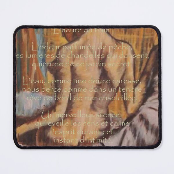 Item preview, Bath time, one of my oil paintings and original text designed and sold by Production Art Manon Meilleur.
