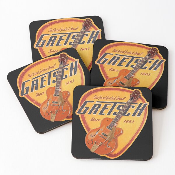 Item preview, Vintage Gretsch Legendary electric Guitar pick - plectrum Orange 6120 Nashville  designed and sold by Kludoman.