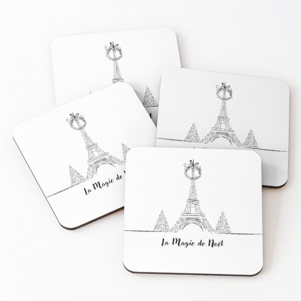 Item preview,  Eiffel Tower, Wreath & Christmas Trees | French Holiday Magic 2 designed and sold by The Balanced Bonne Vivante.