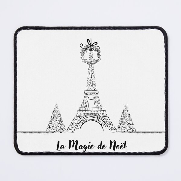 Item preview, Eiffel Tower, Wreath & Christmas Trees | French Holiday Magic 2 designed and sold by The Balanced Bonne Vivante.