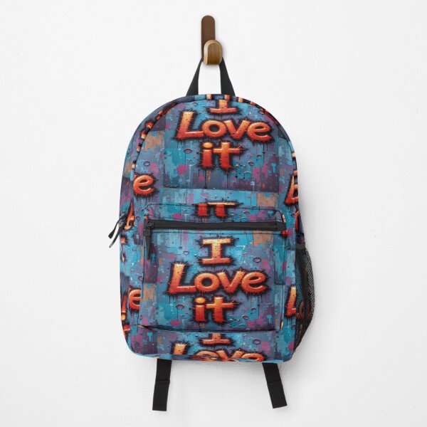 Item preview, I Love it - In proud graffiti style designed and sold by Hot4Shirt.