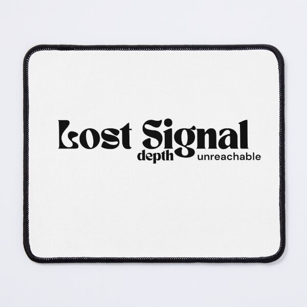 Item preview, Lost Signal — Minimal Void Statement Design designed and sold by RETL.