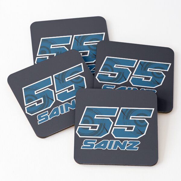 Item preview, Carlos Sainz F1 Number 55 designed and sold by Studio F1Grid.