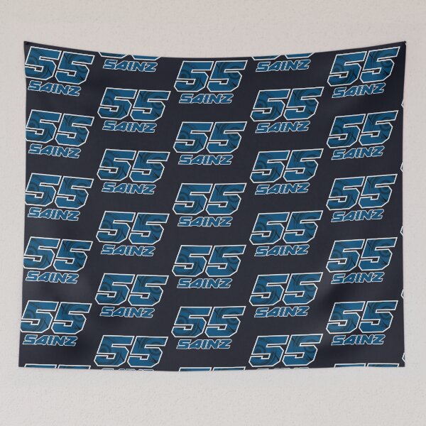 Item preview, Carlos Sainz F1 Number 55 designed and sold by Studio F1Grid.