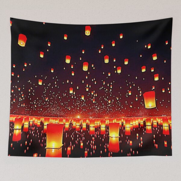Item preview, Lantern Festival Night Glow Art designed and sold by Health And Fitness Posts e-Store.