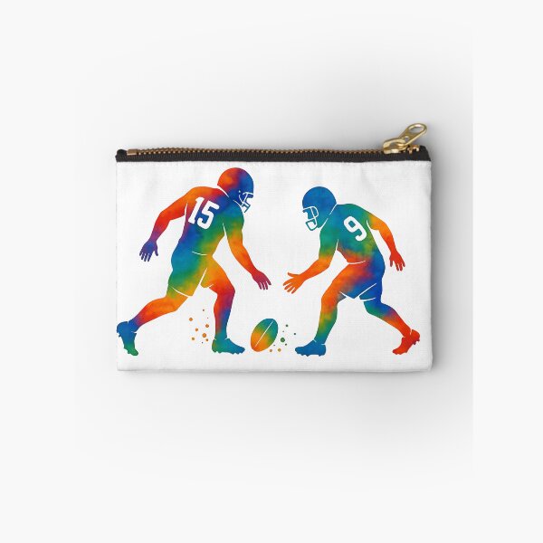 Item preview, Two Rugby Players #15 and #9 – Game Kickoff designed and sold by Les-Ink-Studio.