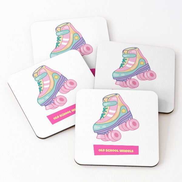 Item preview, Old School Wheels – Retro Roller Skate Design  designed and sold by TalkTee Me.