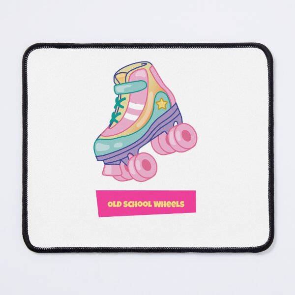 Item preview, Old School Wheels – Retro Roller Skate Design designed and sold by TalkTee Me.