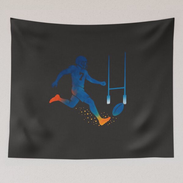 Item preview,  Rugby Player #7 – Kicking Toward the Posts designed and sold by Les-Ink-Studio.