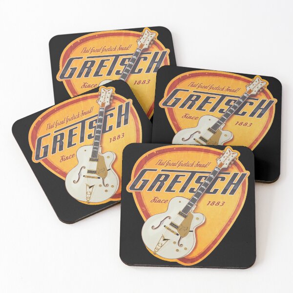 Item preview, Vintage Gretsch Legendary electric Guitar pick - plectrum white Falcon 6136 designed and sold by Kludoman.