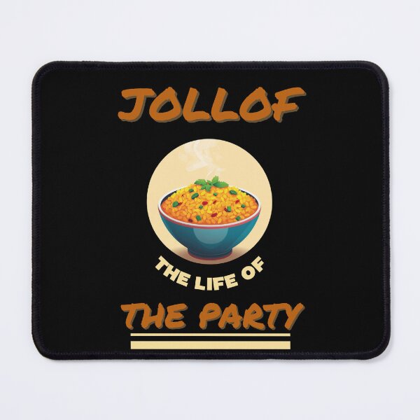 Item preview, Jollof The Life Of The Party Shirt - Nigerian Ghanaian West African Food Pride designed and sold by HyzoArt.