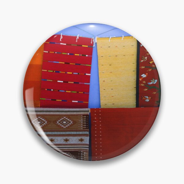 Item preview, Tapiz oaxaqueño - Textiles vibrantes del mercado designed and sold by Element Lens.