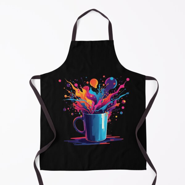 Item preview, Explosive Colorful Mug – Vibrant and Energetic Art designed and sold by yofeustore.