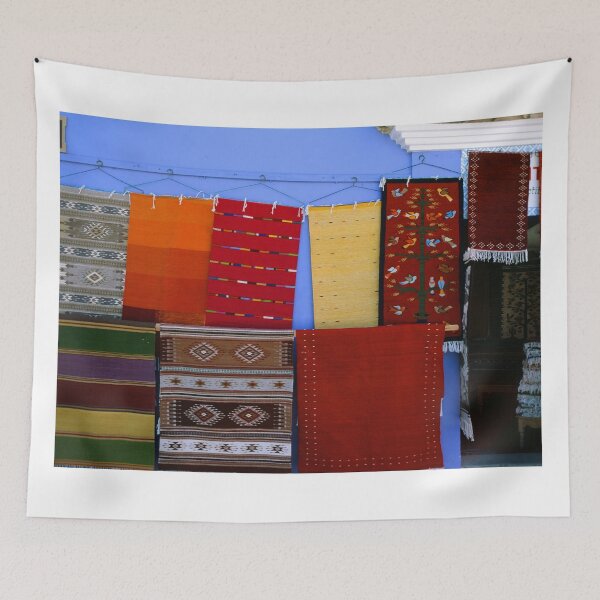 Item preview, Oaxacan Tapestry - Vibrant Market Textiles designed and sold by Element Lens.