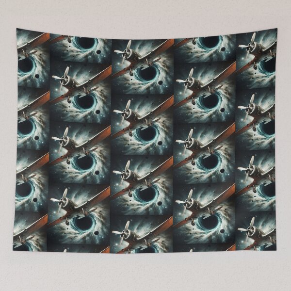 Item preview, old plane in space designed and sold by Dogandesighn.