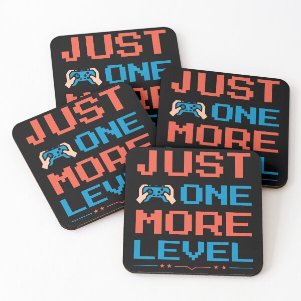 Item preview, Just One More Level Gaming T-Shirt | Gamer Controller Tee designed and sold by Design-Pro-21.