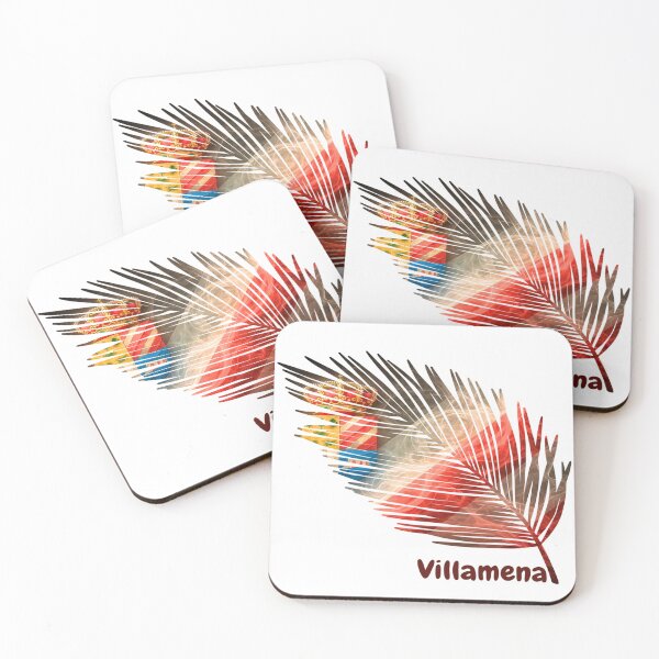 Item preview, Abstract Flag of Villamena – Feather Shape Design designed and sold by ArteJorge48.