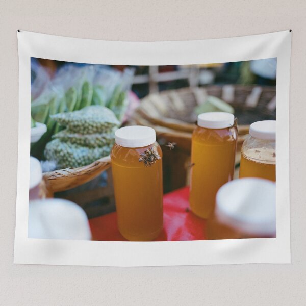 Item preview, The Sweetness of Labor - Market Honey with Bees designed and sold by Element Lens.