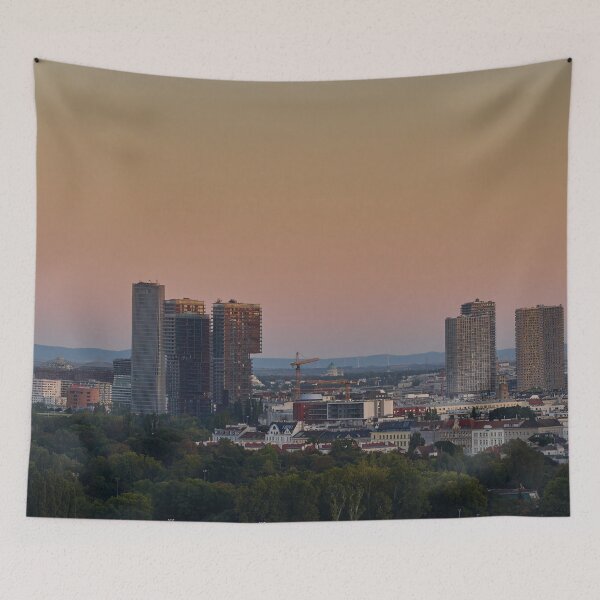 Artikelvorschau, Die neue Skyline entsteht. Wien 2025 entworfen und verkauft von Jouko Lehto Photography.