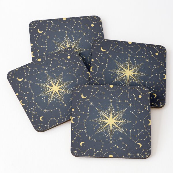Item preview, Astrological Moon and Stars designed and sold by jumpercat.