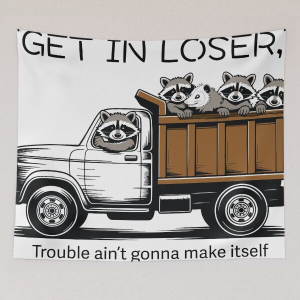 Item preview, Get in Loser designed and sold by Katrabbit Graphics.