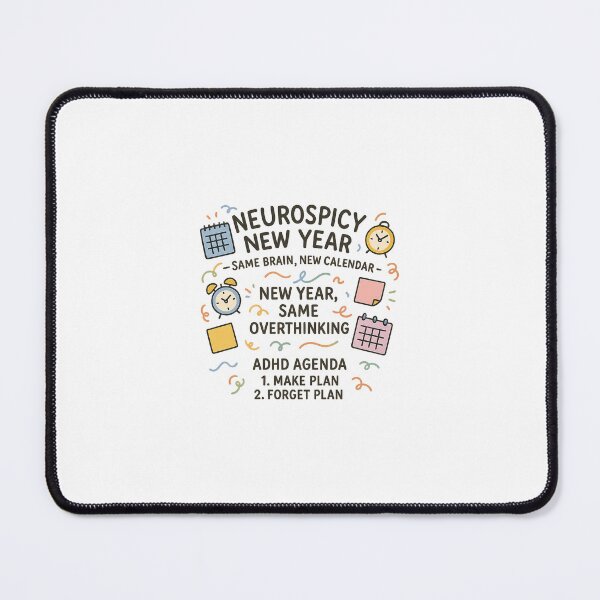 Item preview, neurospicy new year  designed and sold by Half Brain Labs.