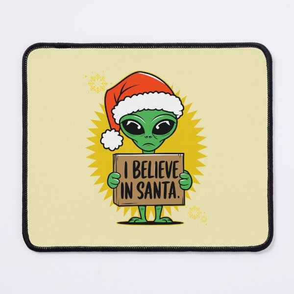 Item preview, Alien I Believe In Santa designed and sold by FanFest.