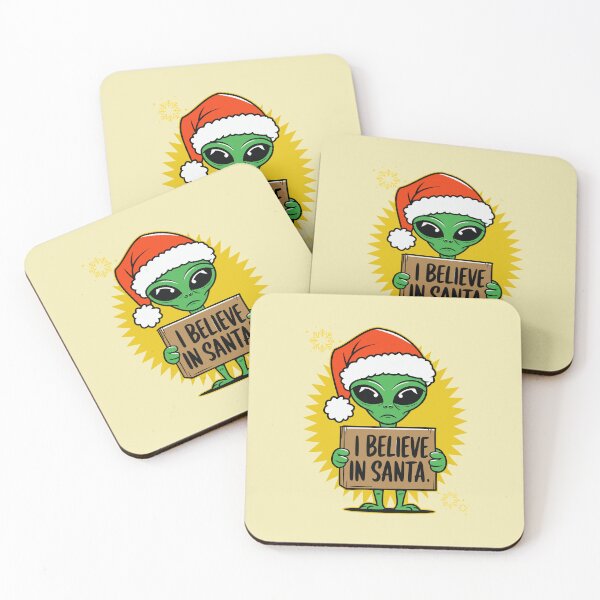Item preview, Alien I Believe In Santa  designed and sold by FanFest.