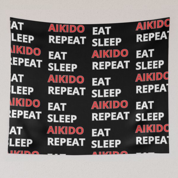 Item preview, Eat, sleep, aikido, repeat designed and sold by Agu210.