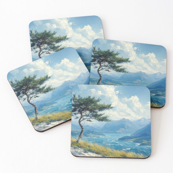 Item preview, Tree by the bay, painting style designed and sold by ArtNames.