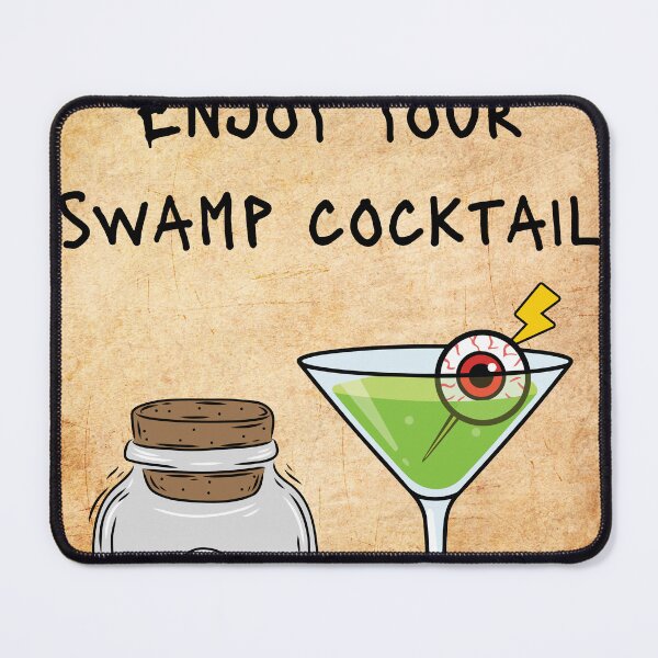 Item preview, Swamp Cocktail Eyeball Martini Shrek Inspired Design designed and sold by inallusha.