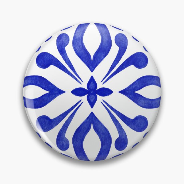 Item preview, Blue and White Tiles  designed and sold by AgaDesignStudio.