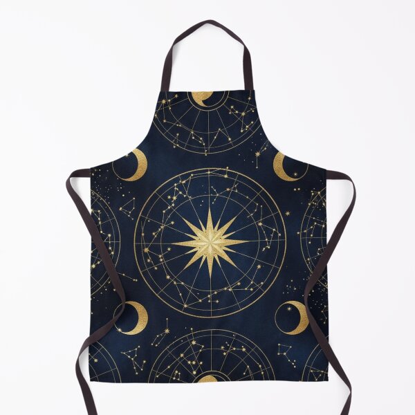 Item preview, Lux Golden Constellation Celestial Pattern designed and sold by jumpercat.