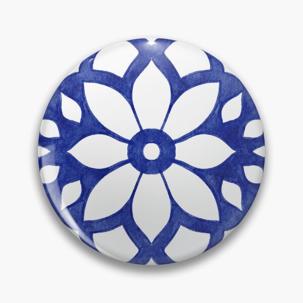 Item preview, Blue and White Tiles  designed and sold by AgaDesignStudio.