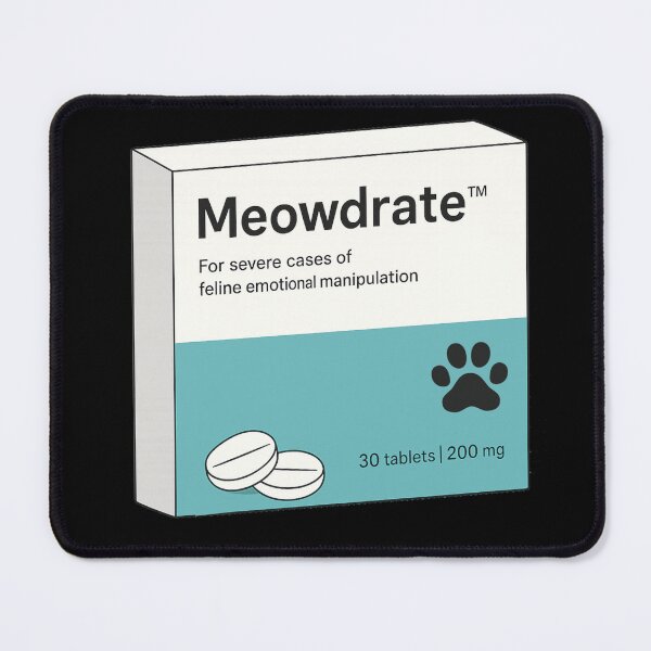 Item preview, Meowdrate Feline Emotional Manipulation Cat Owner Design designed and sold by pharmafeels.