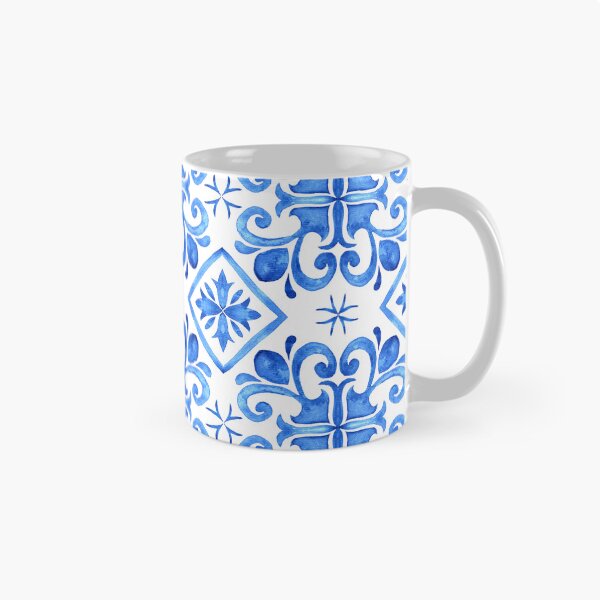 Item preview, Blue and White Tiles  designed and sold by AgaDesignStudio.