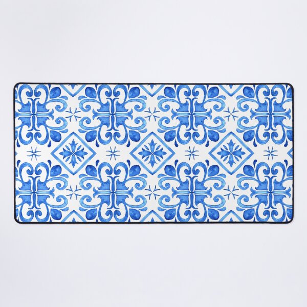Item preview, Blue and White Tiles designed and sold by AgaDesignStudio.